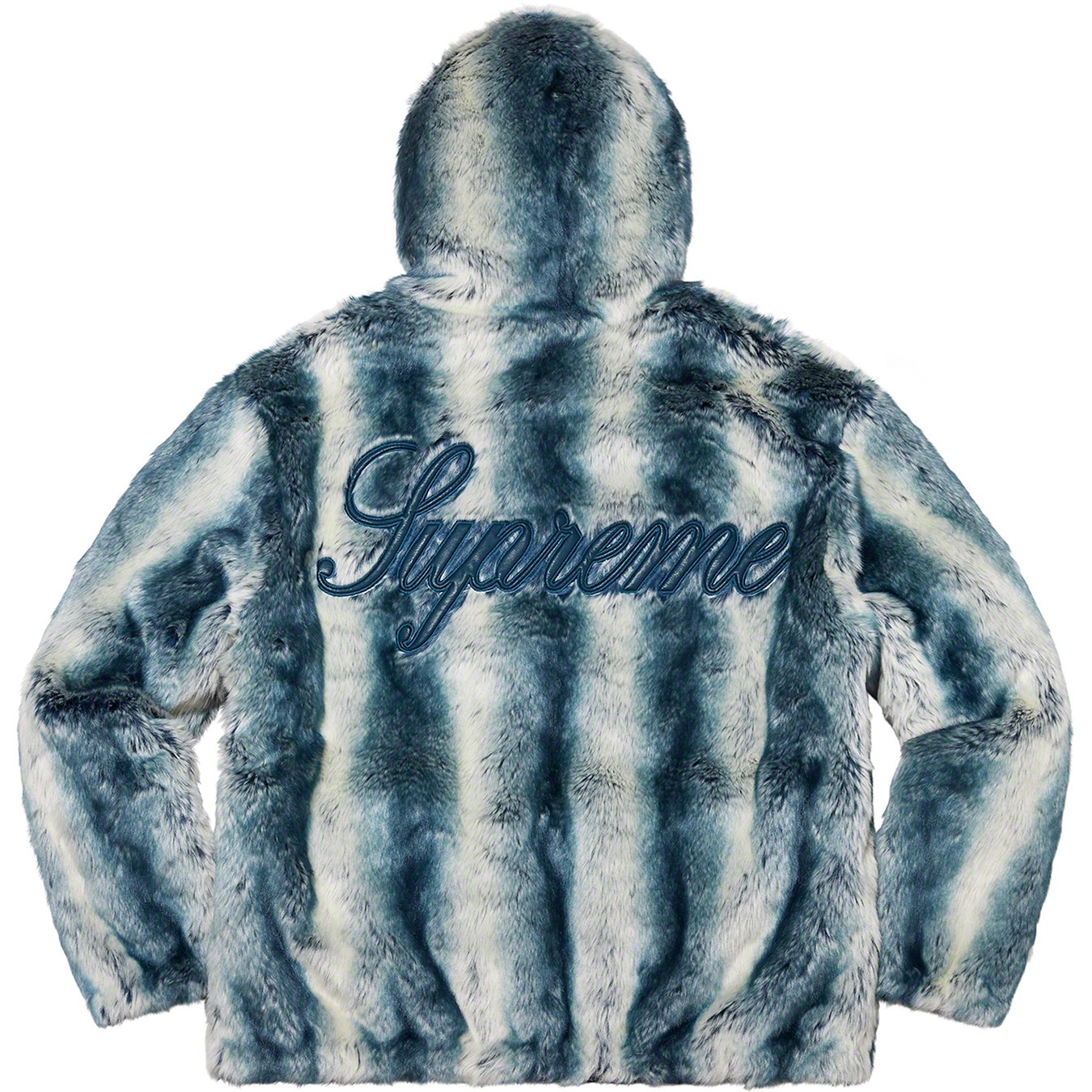 Faux Fur Reversible Hooded Jacket view 3
